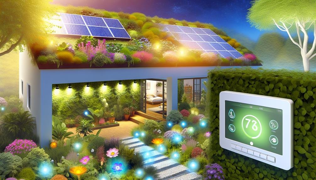 Smart Home Automation and Environmental Sustainability